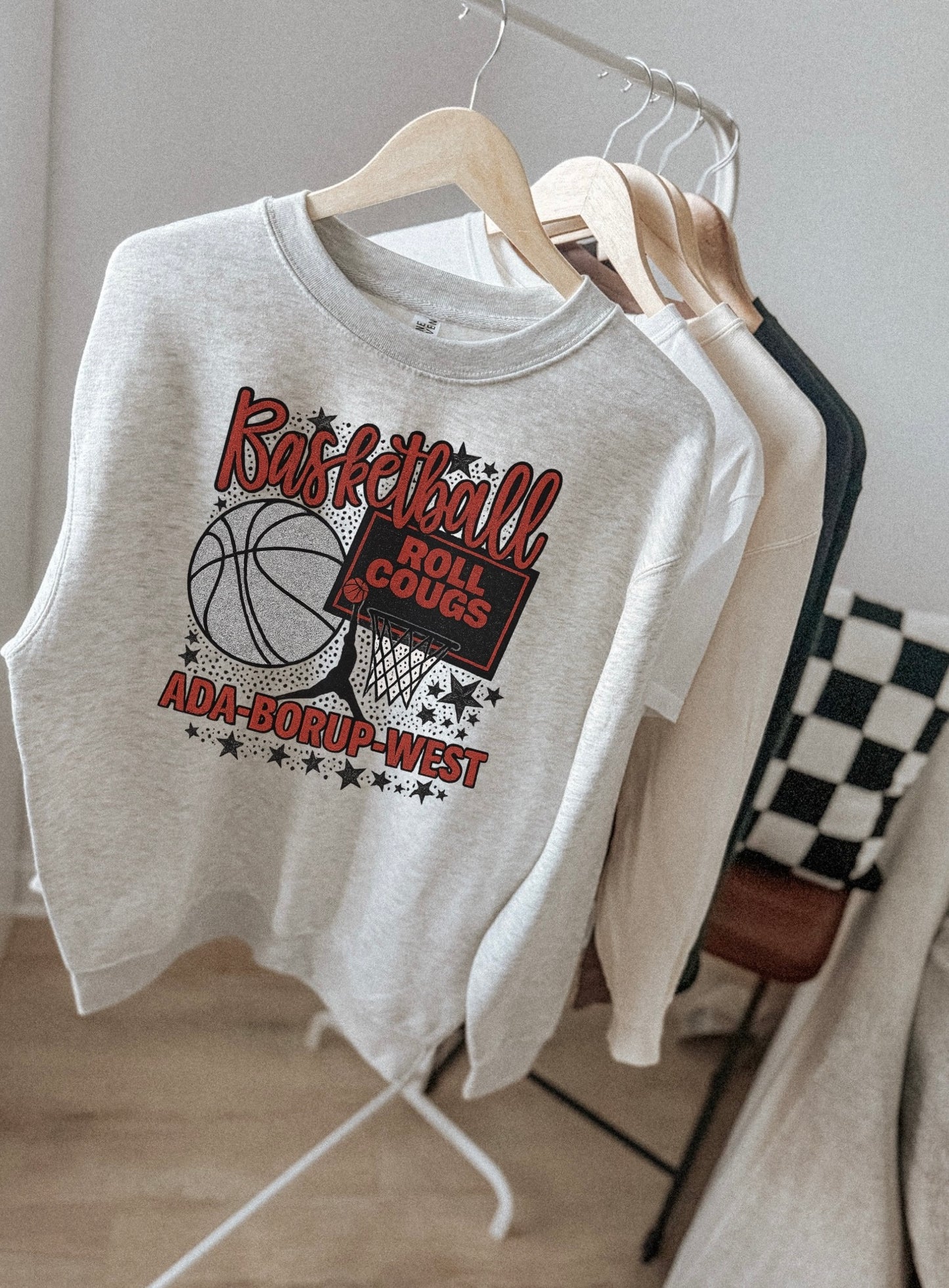 ABW Glitter Basketball Spirit Wear