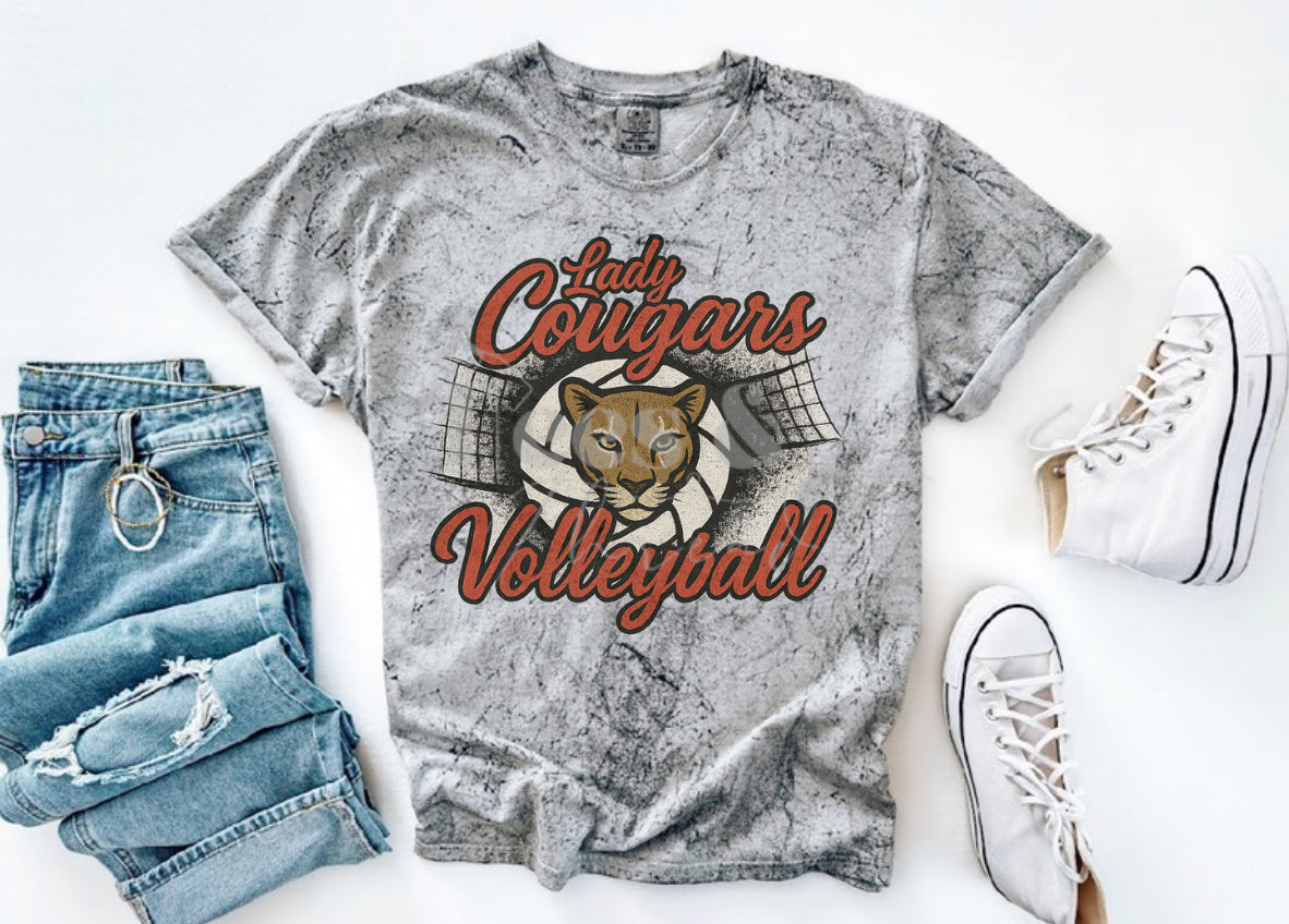 Cougars Court Vibes Tee