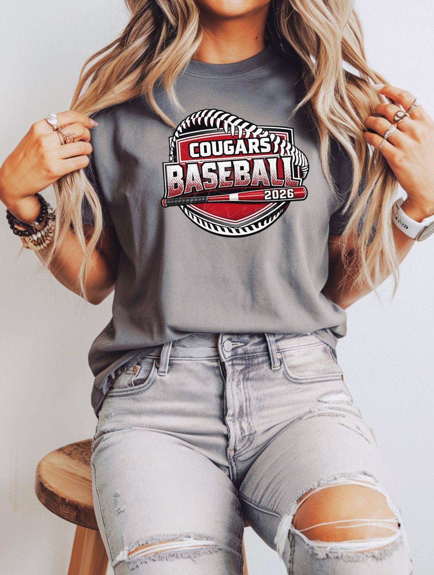 Cougars Baseball Varsity Graphic Tee