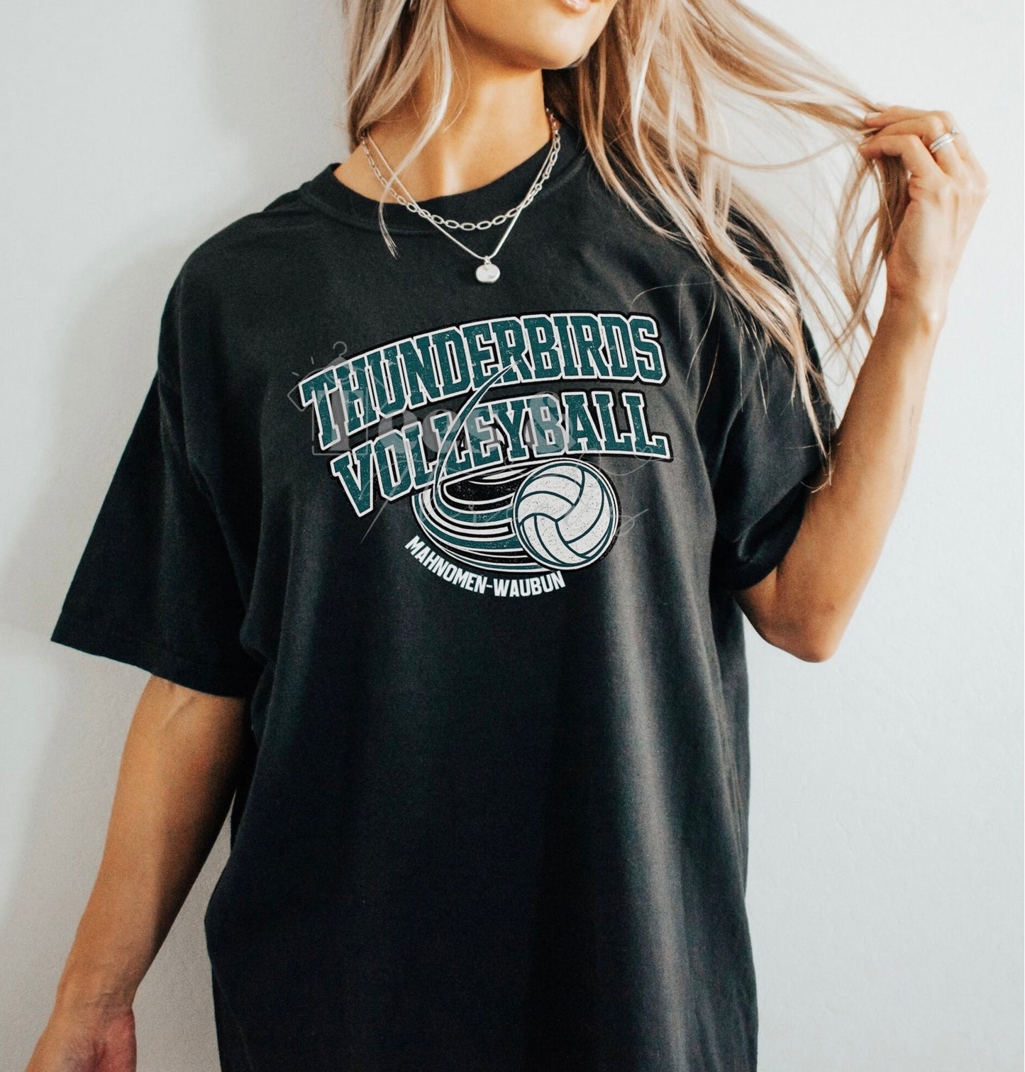 Mahnomen-Waubun Thunderbirds Volleyball Vintage T-Shirt