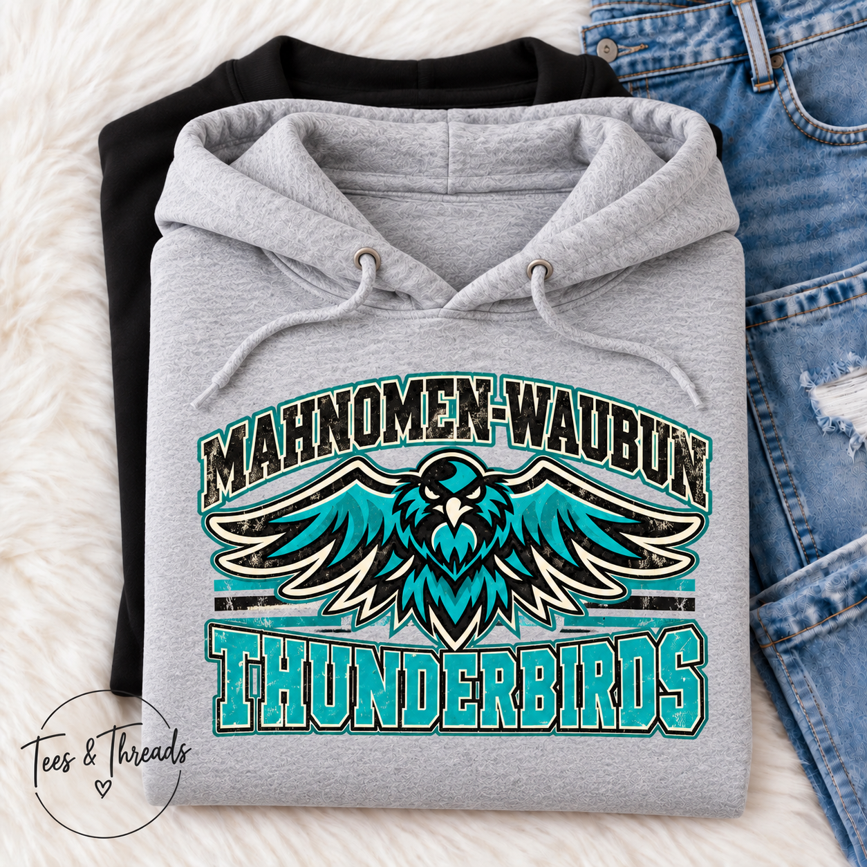 Mahnomen-Waubun Thunderbirds Spirit Hoodie