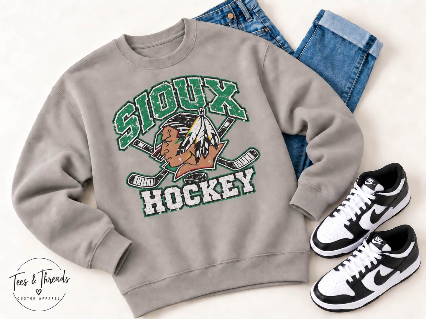 Sioux Hockey Vintage Ice Crew
