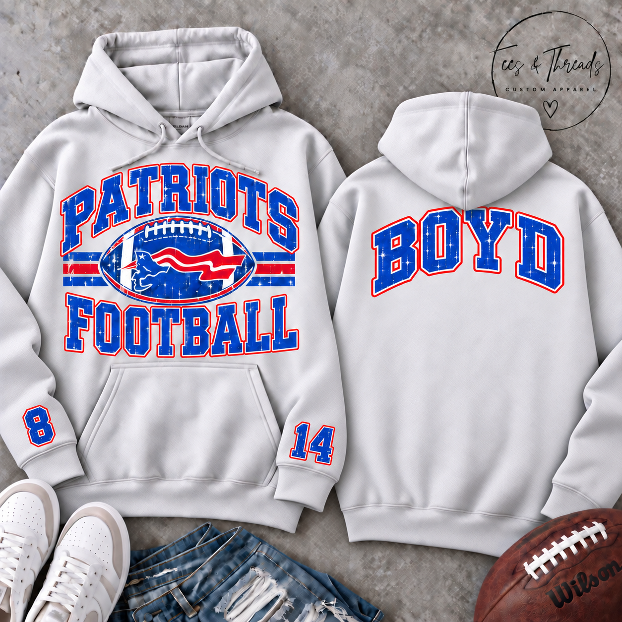 Patriots Friday Night Lights Hoodie