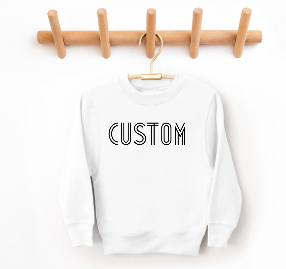Custom Crewneck YOUTH