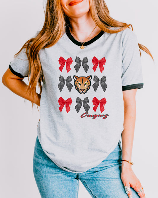 Cougars Coquette Bows