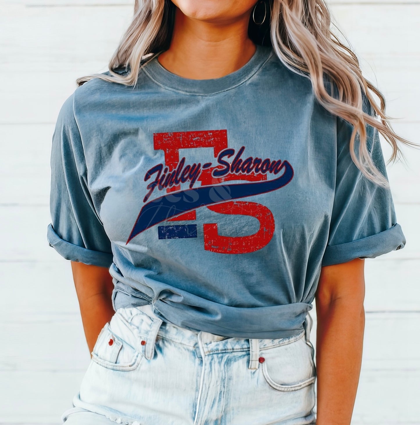 Finley-Sharon Classic Crewneck/Tee