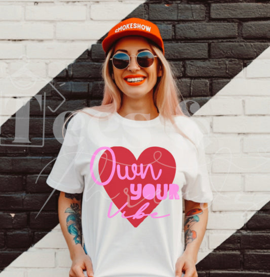 Own Your Vibe Retro Tee