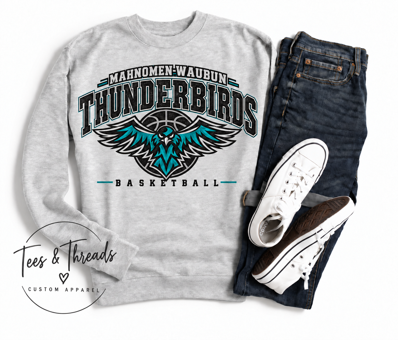 Thunderbirds Basketball Flight Crewneck