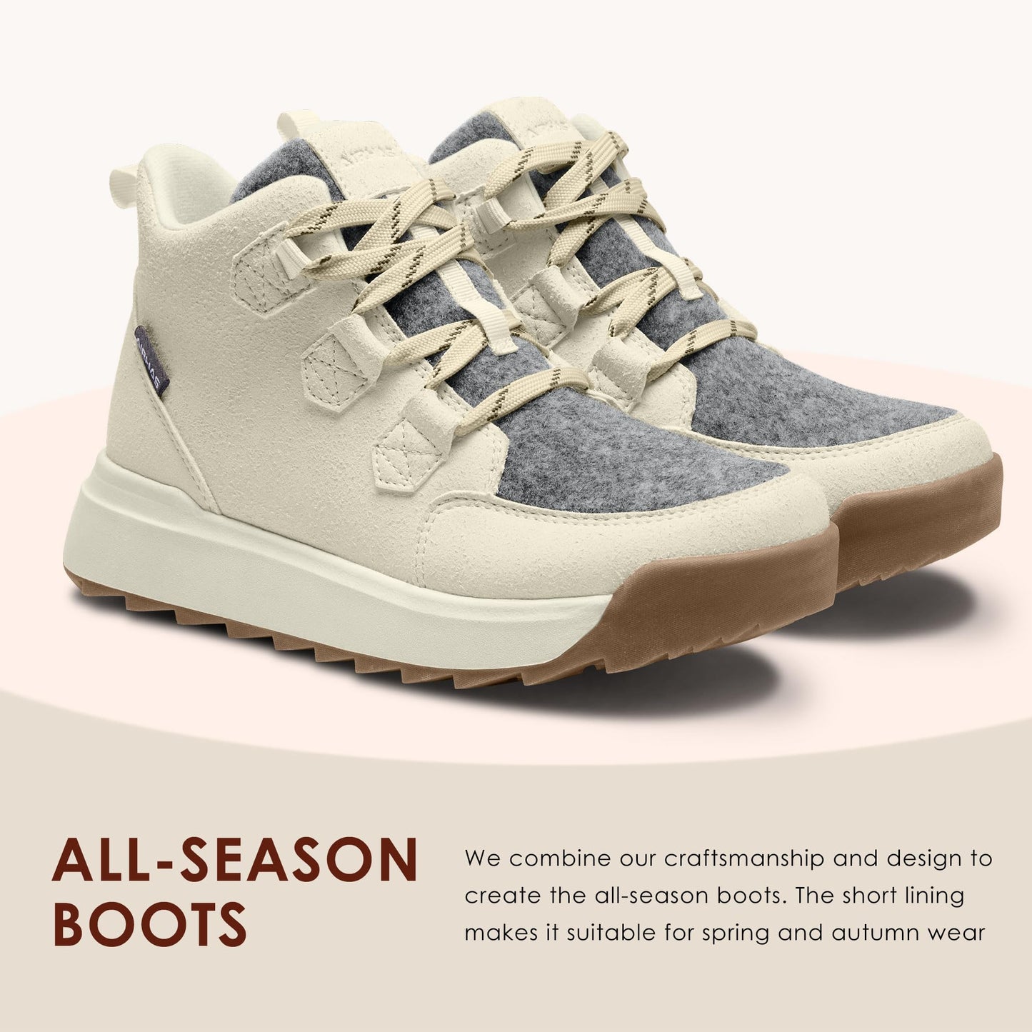 Women's Winter Boots Warm Snow Boots for Women Comfortable Water-Resistant Womens Ankle Boots Fashion Booties