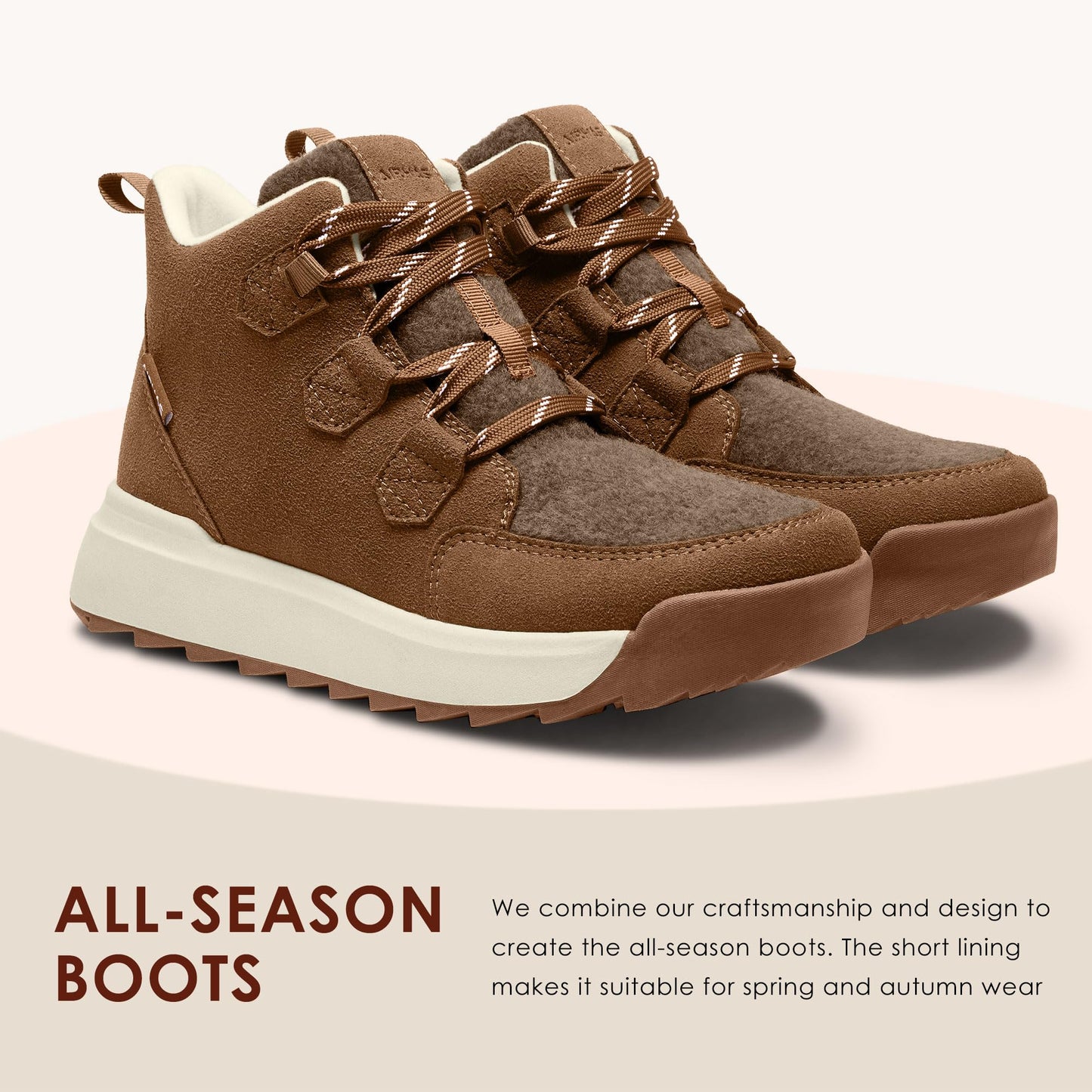 Women's Winter Boots Warm Snow Boots for Women Comfortable Water-Resistant Womens Ankle Boots Fashion Booties