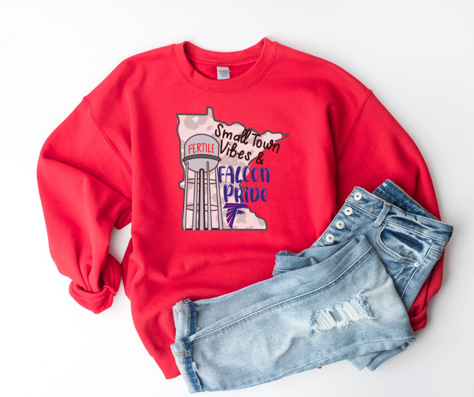 Small Town Vibes Crewneck