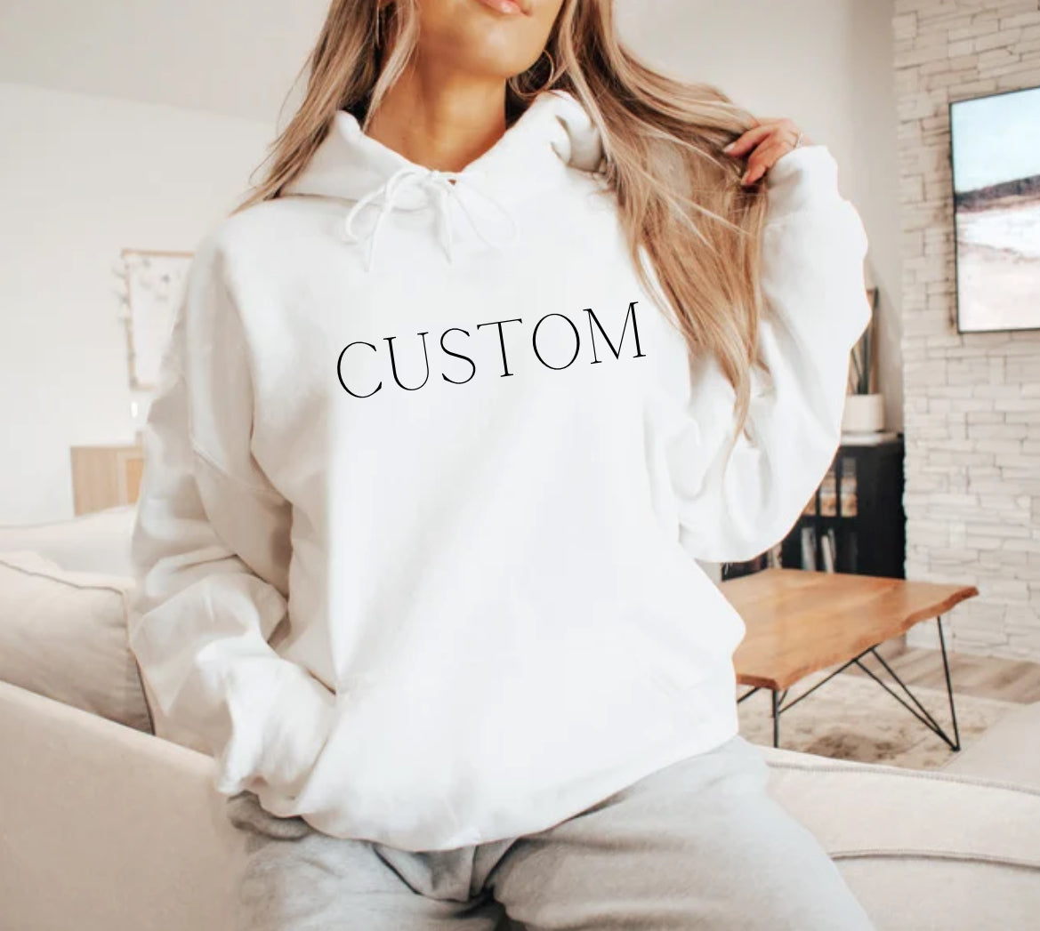 Adult Pullover (custom)