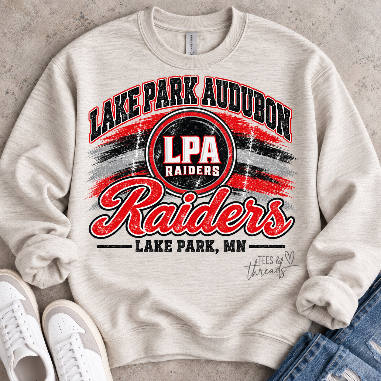LPA Raiders Country Crewneck