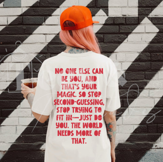 Own Your Vibe Retro Tee