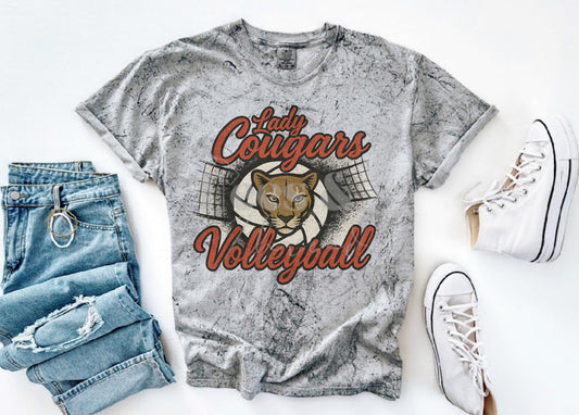 Cougars Court Vibes Tee