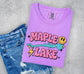 Maple Lake Retro Smiley Tee