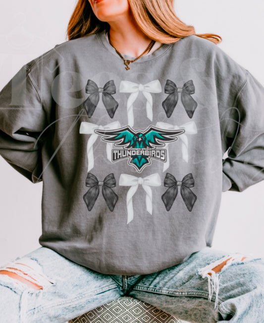 Thunderbirds Bow Crewneck