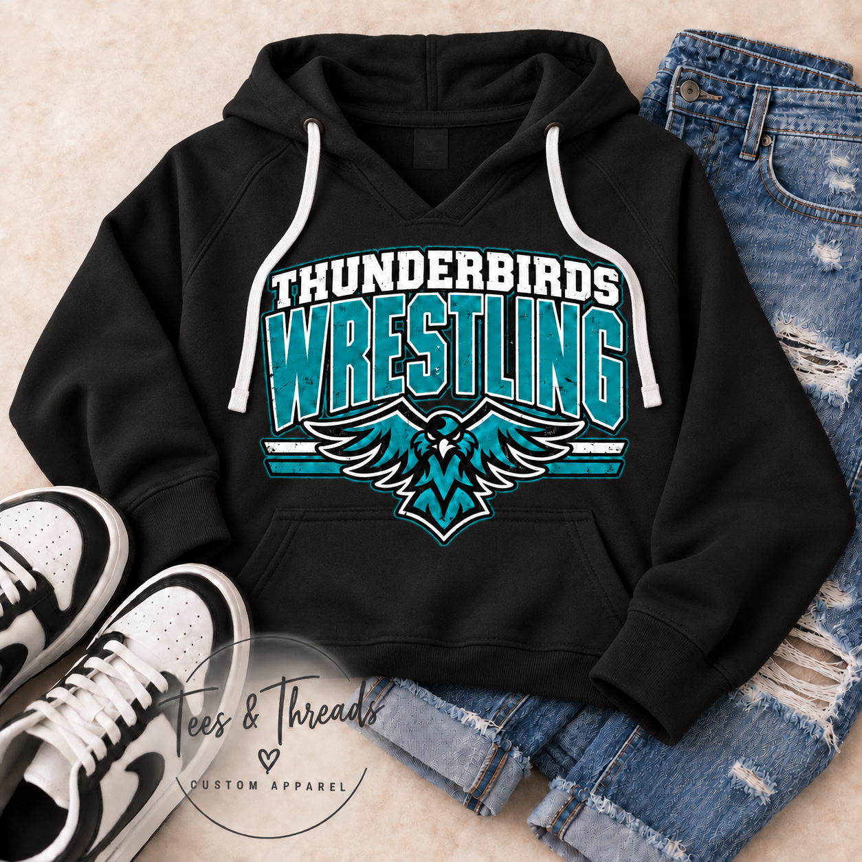 Thunderbirds Wrestling Spirit Wear
