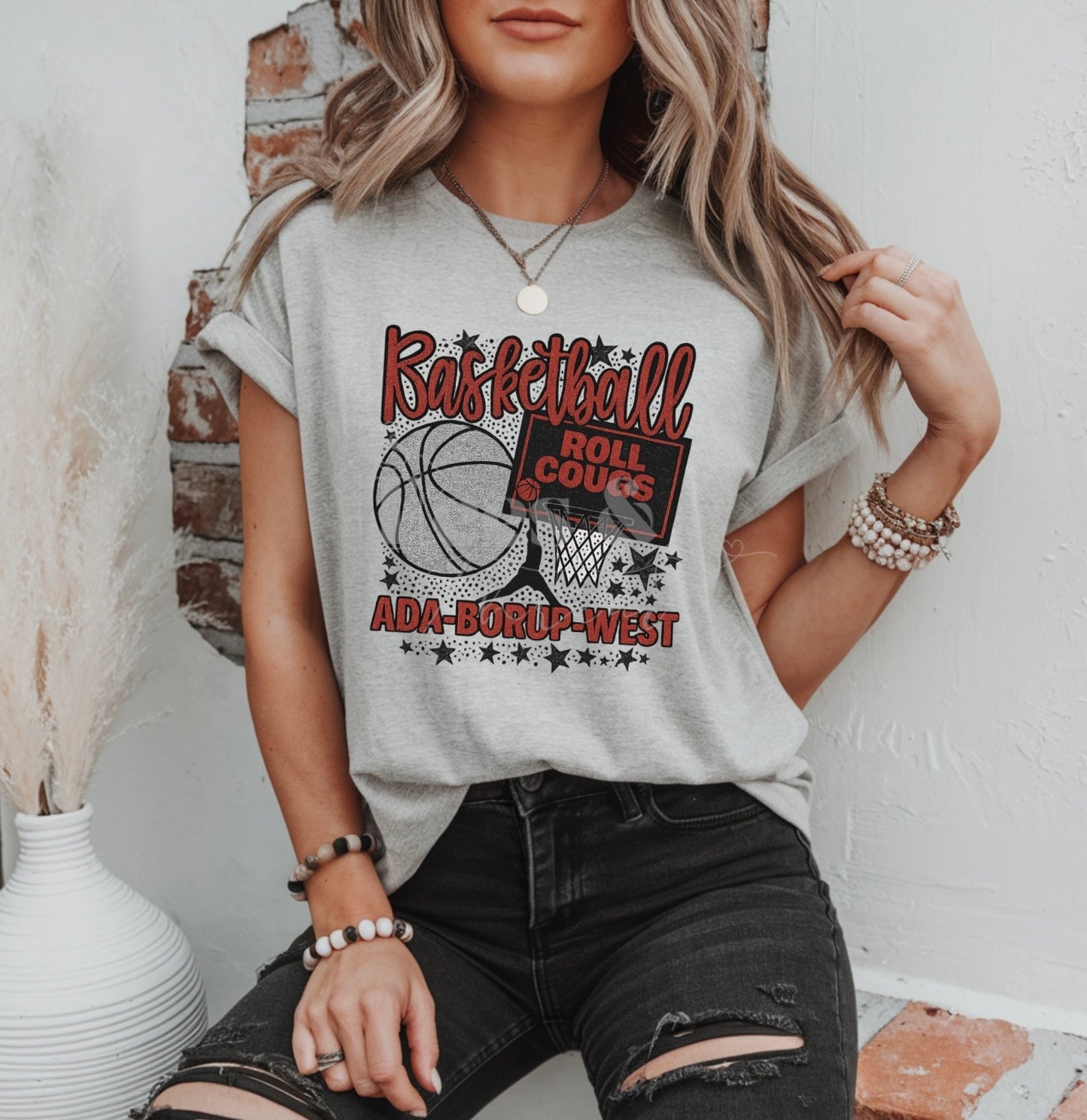 ABW Glitter Basketball Spirit Wear