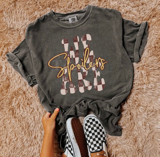 Maroon & Gold Spoilers Graphic Tee