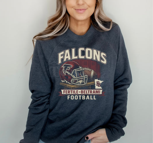 Classic Falcons Football Sweatshirt