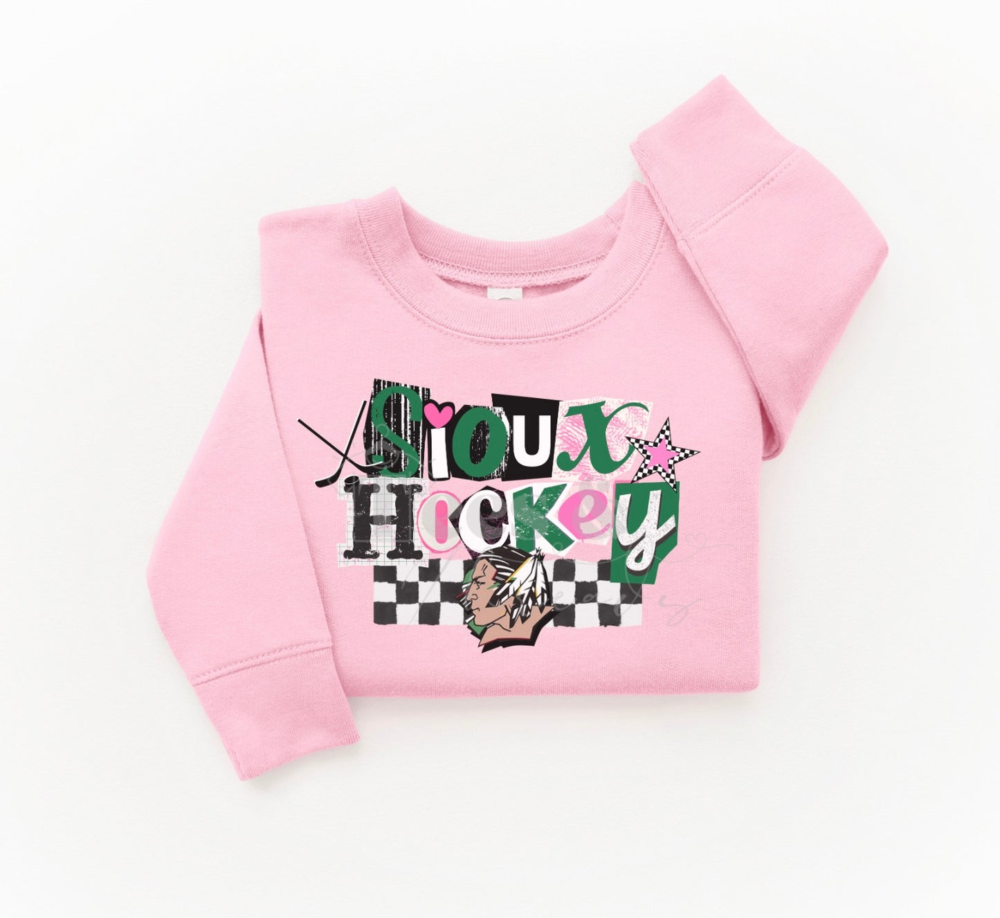 Sioux Hockey Retro Checkered Apparel