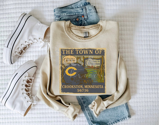 The town of Crookston crew