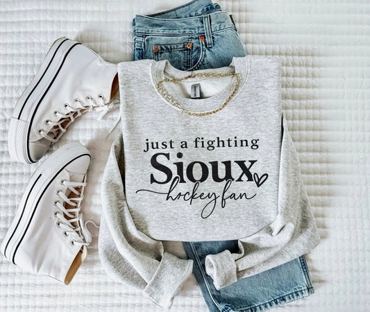 Just A Fighting Sioux Hockey Fan