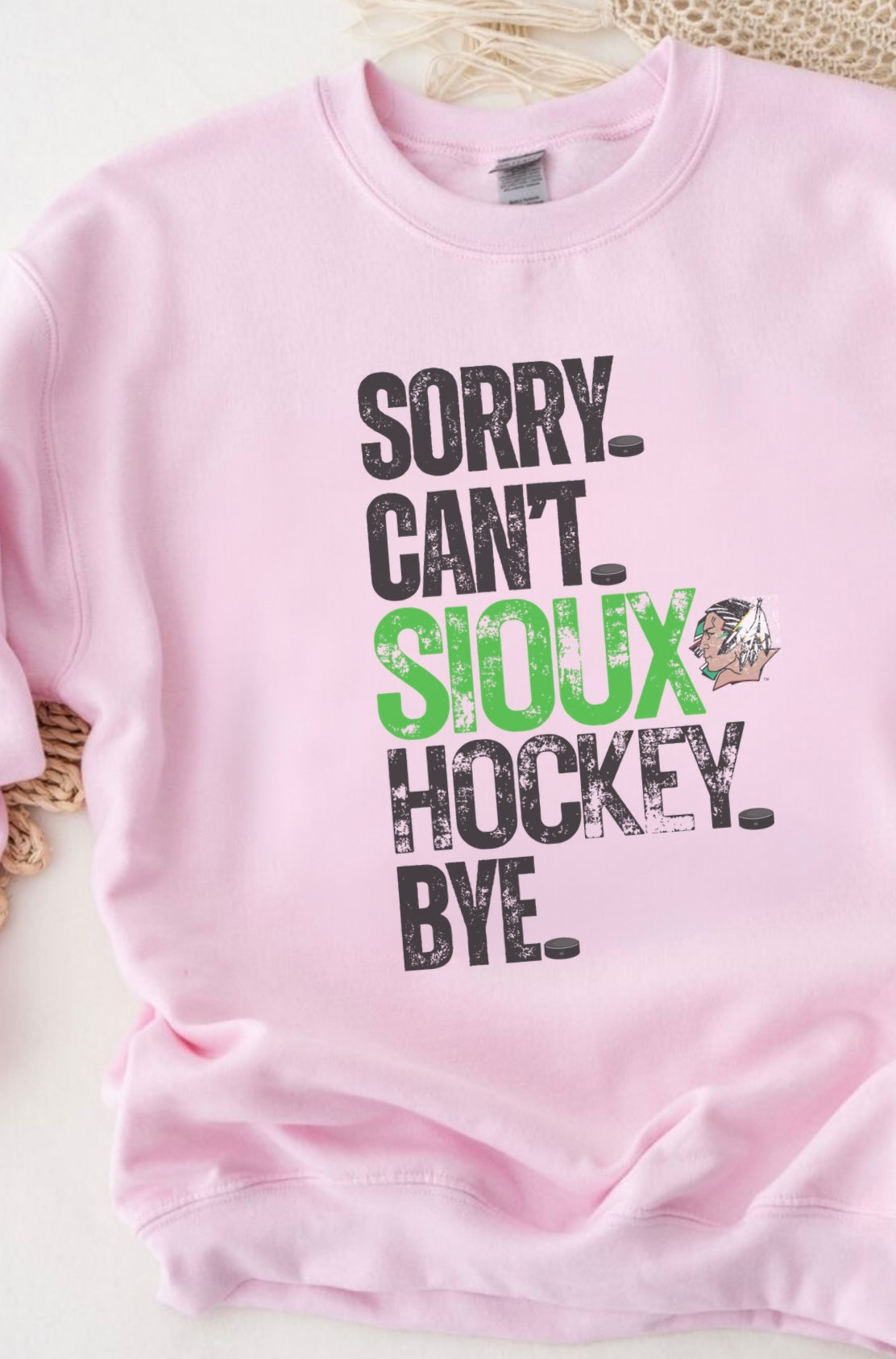 Sorry Can’t Sioux Hockey Bye