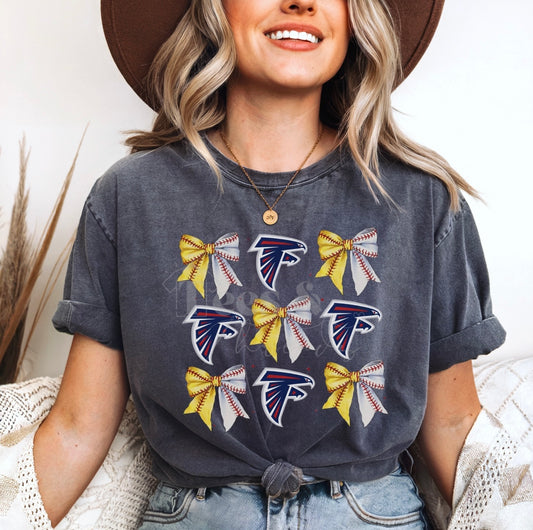Game Day Bows & Baseball Tee