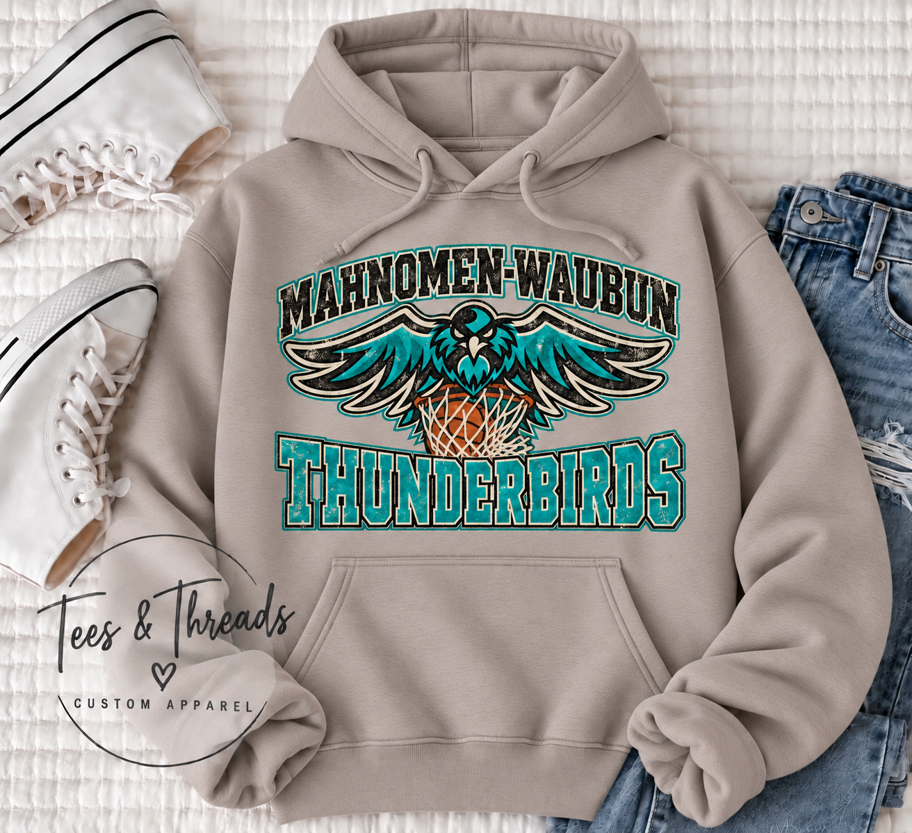 Thunderbirds Above the Rim Hoodie