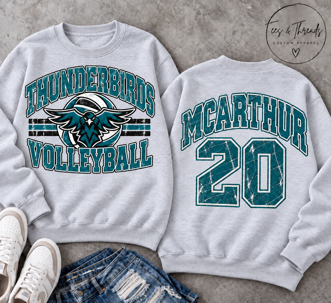 Thunderbirds Volleyball personalized