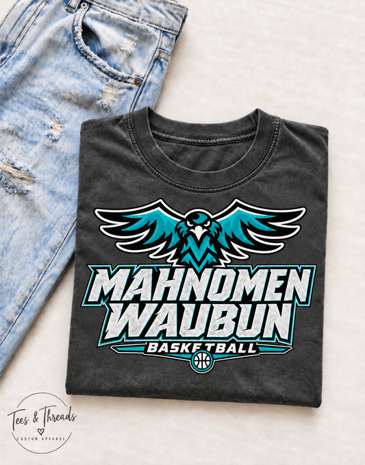 Mahnomen–Waubun Full Court Basketball Tee