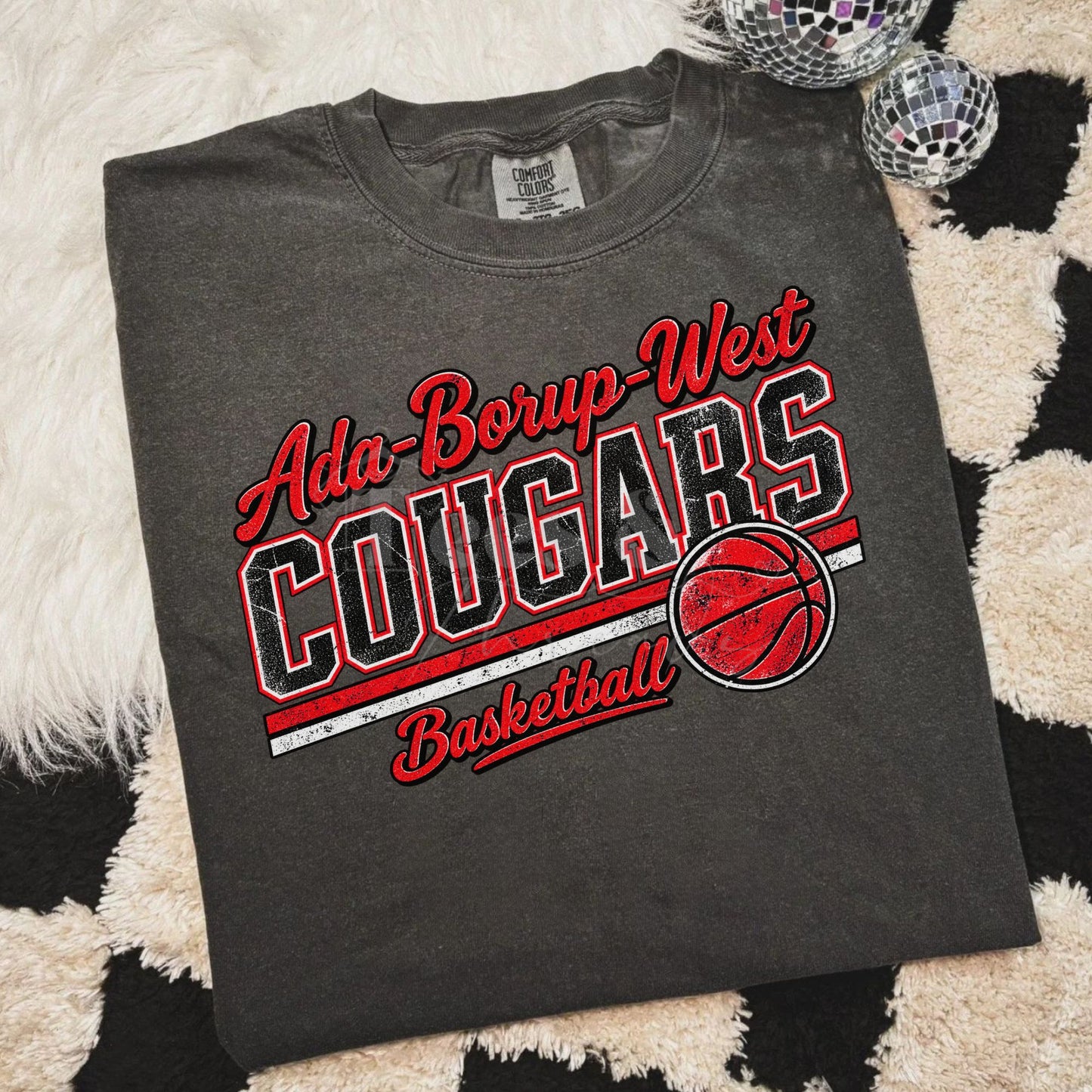 Cougar Court Club Tee | Ada-Borup-West