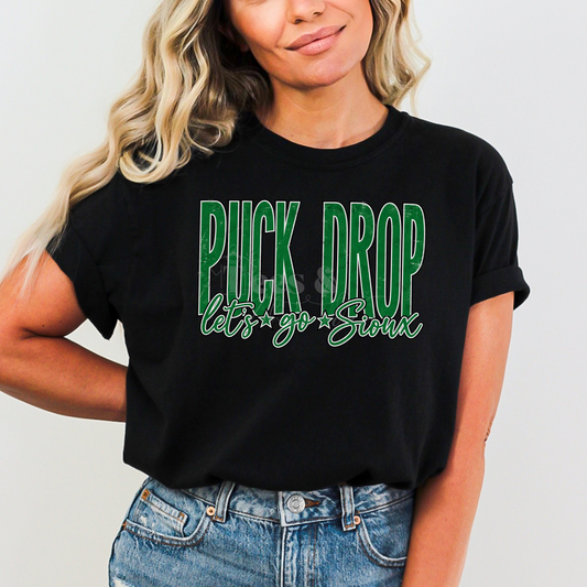 Puck Drop Sioux Tee
