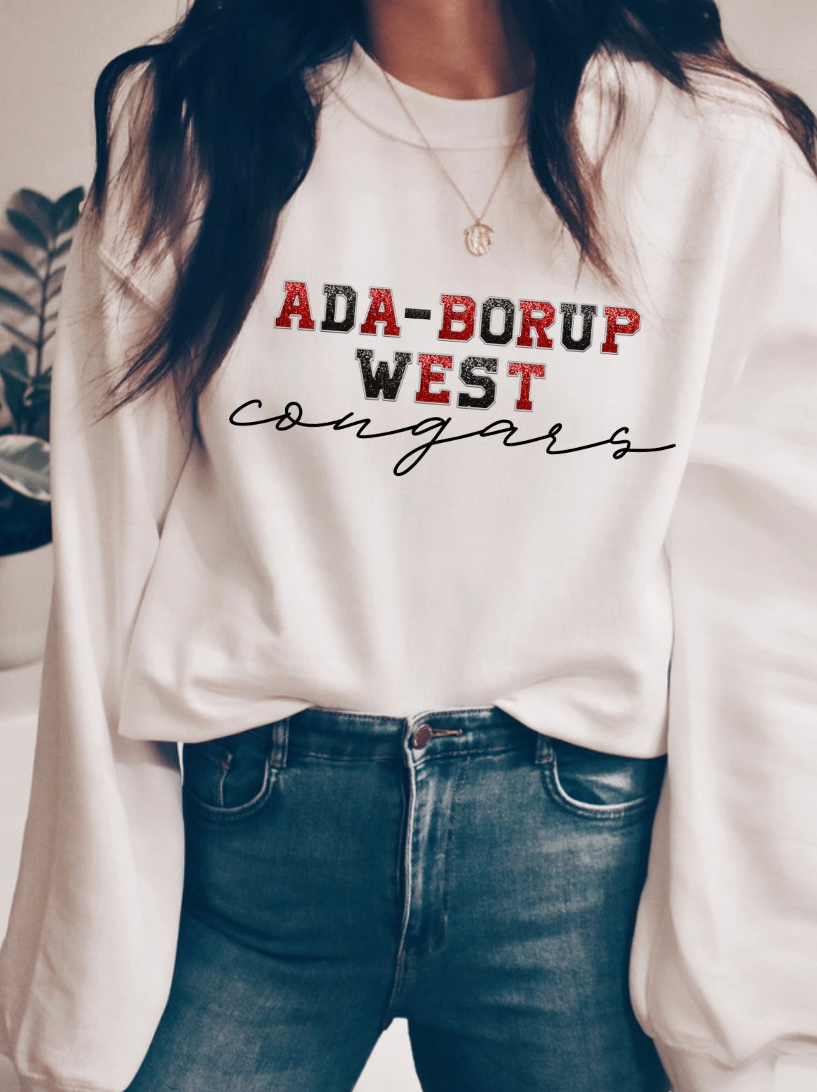 Faux Sequin Ada-Borup West