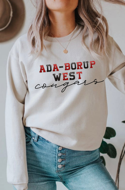 Faux Sequin Ada-Borup West