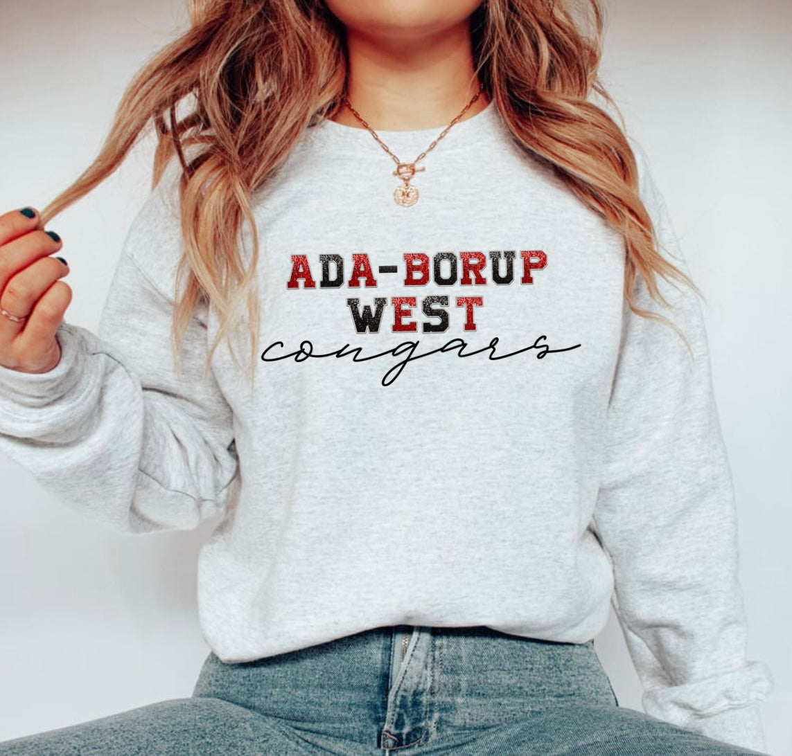 Faux Sequin Ada-Borup West