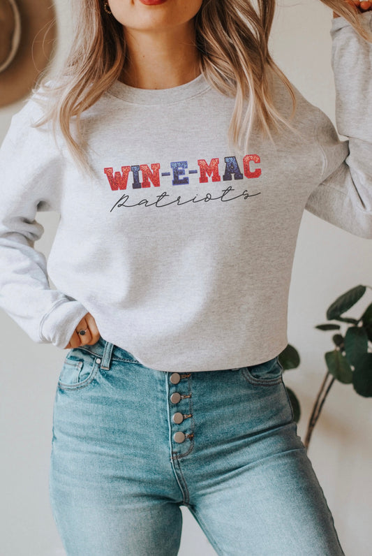 Faux Sequin Win-E-Mac