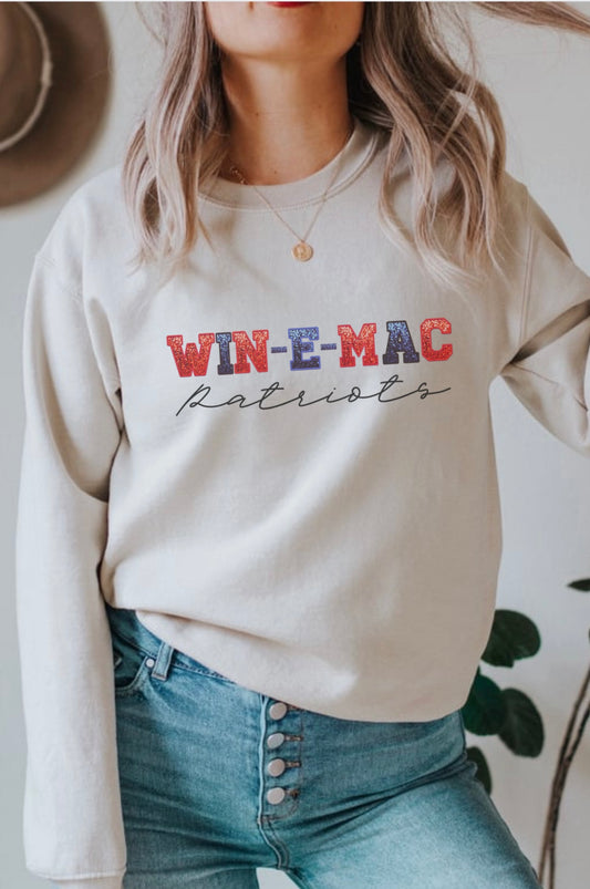 Faux Sequin Win-E-Mac