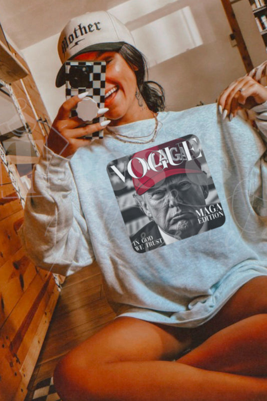Trump Vogue Crewneck